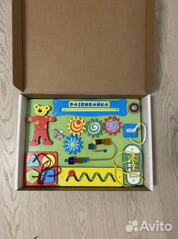 Бизиборд развивающая доска