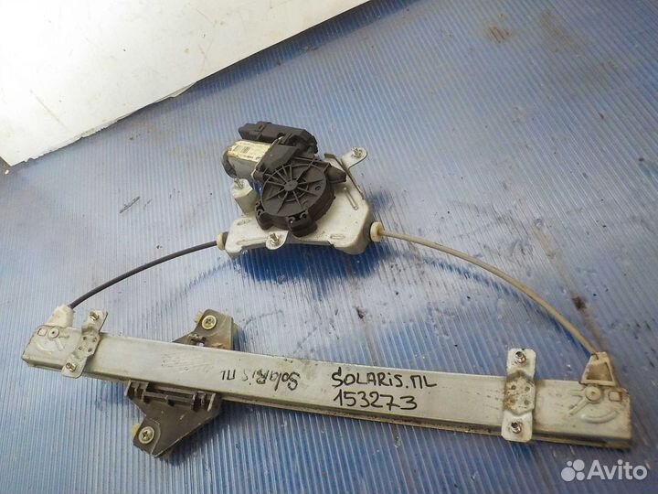 Стеклоподъемник передний левый Hyundai Solaris