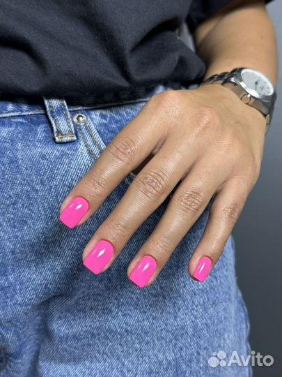 Маникюр, Педикюр с покрытием Luxio