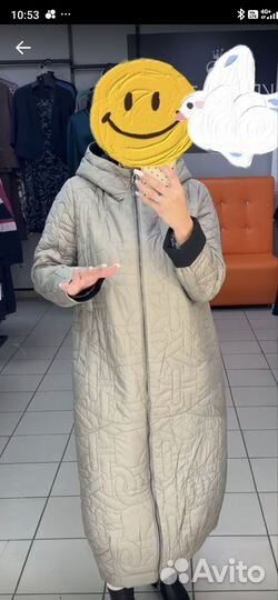 Демисезонный двусторонний женский плащ, Корея