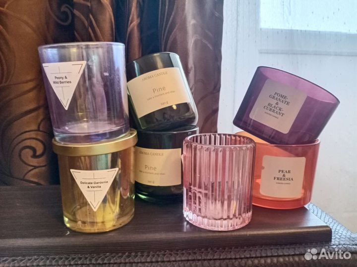 Баночки от свечи