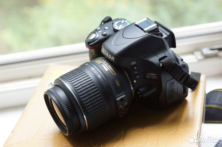 Фотоаппарат nikon d5100 10к (как новый)