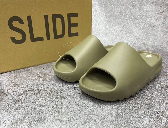 Adidas yeezy шлепки slide сандали