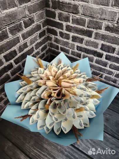 Денежный букет мужской