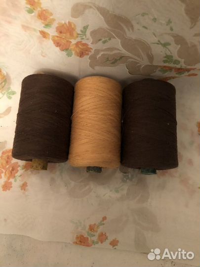 Нитки швейные бабины