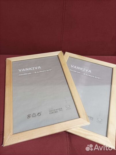 Рамки для фото IKEA 21*30, 13*18, 10*15, новые