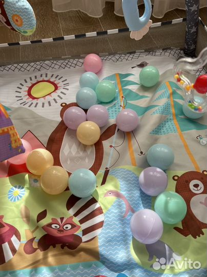 Развивающий игровой коврик Play Kid