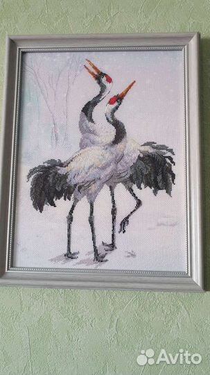 Картина вышитая 