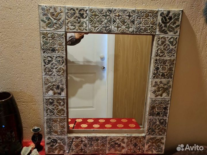 Рама для зеркала под мараканскую плитку