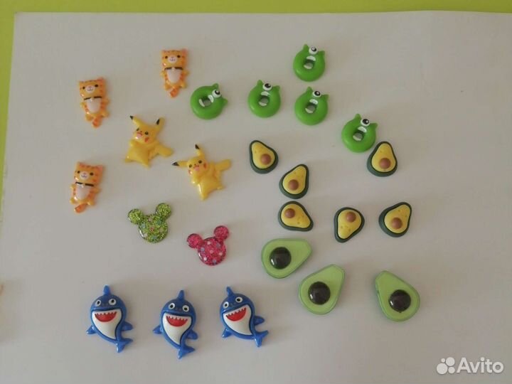 Шармы для слаймов, украшений, сережек