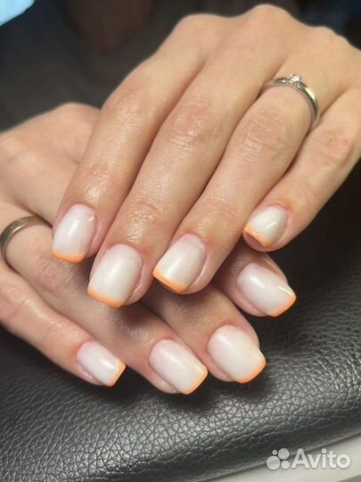 Маникюр аппаратный (комби ) и покрытие гель-лак