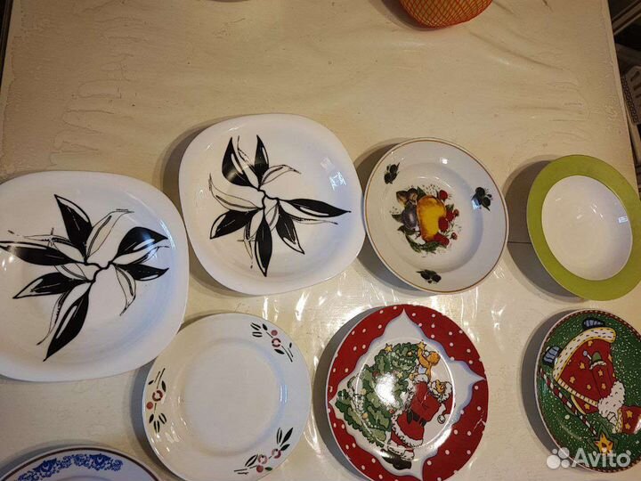 Тарелки вразнобой