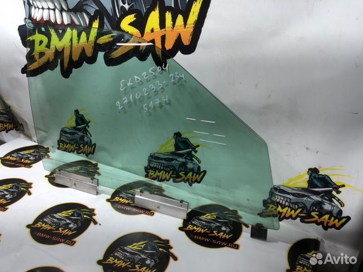 Стекло двери переднее правое Bmw 3 E36 sedan