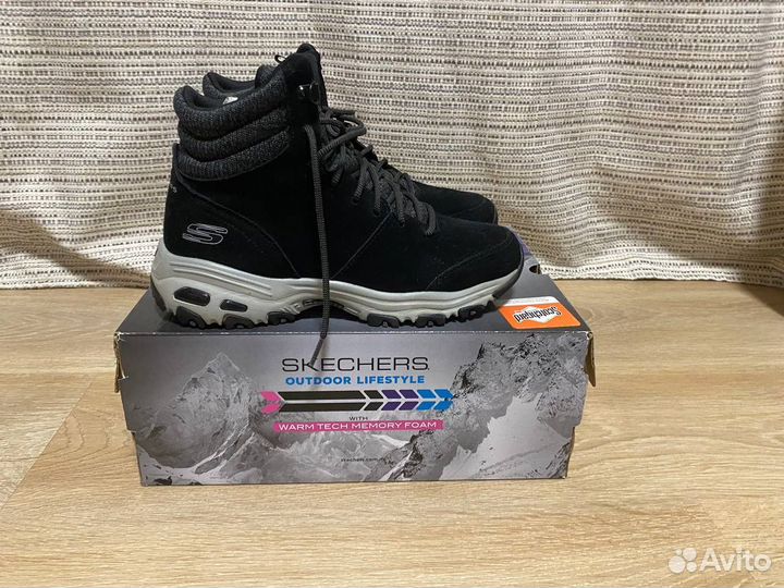 Кроссовки высокие женские Skechers размер 39