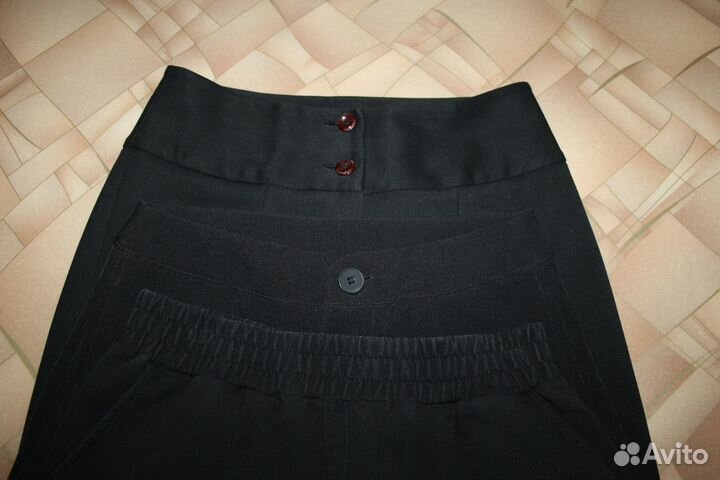 Школьные брюки черные, серые на девочку 5-8 класс