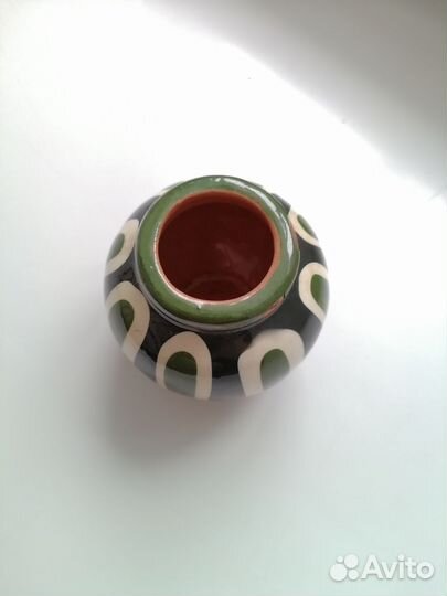 Ваза СССР редкая майолика