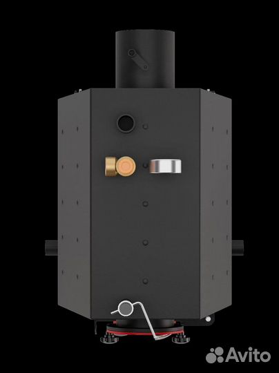 Твердотопливный котёл 65 квт