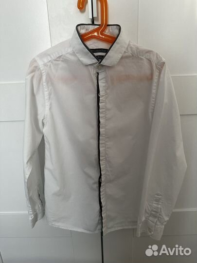 Рубашки школьные пакетом Next и др. рост 140