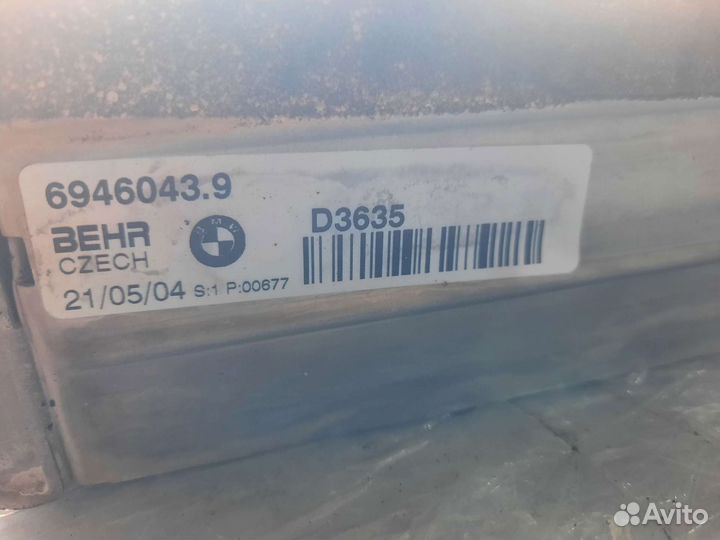 Радиатор отопления бмв 5 Е60 Е61