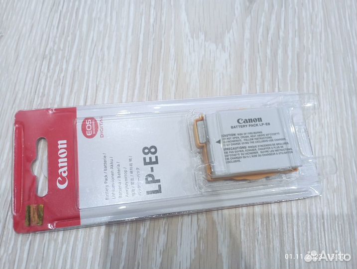 Аккумулятор для Canon Lp Е8
