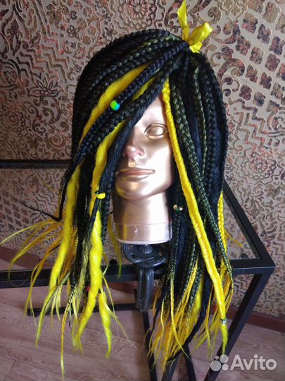 Комплект афрокосы, де-косы, афропрически