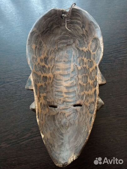 Африканская маска дерево редкая