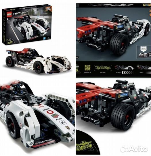 Lego Technic formula E 42137 porsche 99x electric