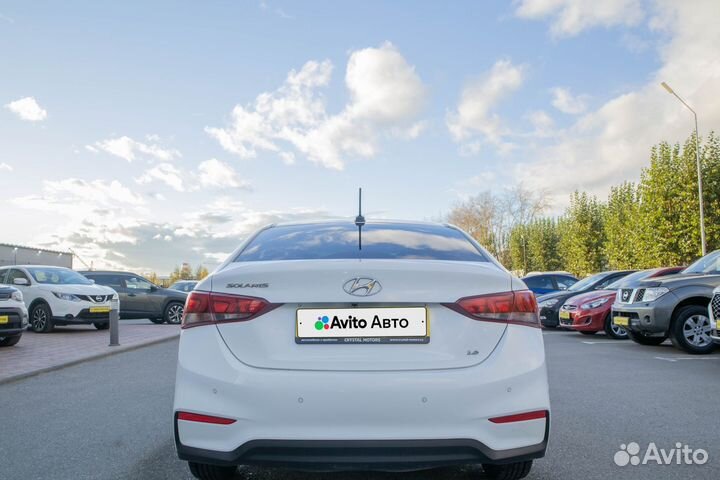 Hyundai Solaris 1.6 МТ, 2018, 137 592 км