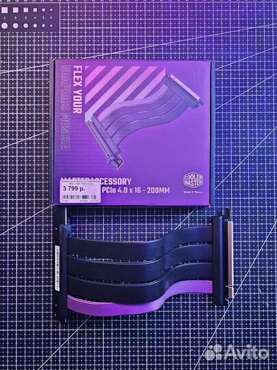Райзер для видеокарты Cooler Master PCI-e 4x16