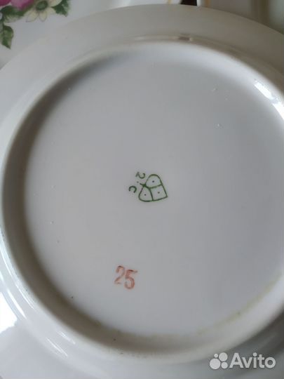 Тарелки СССР десертные