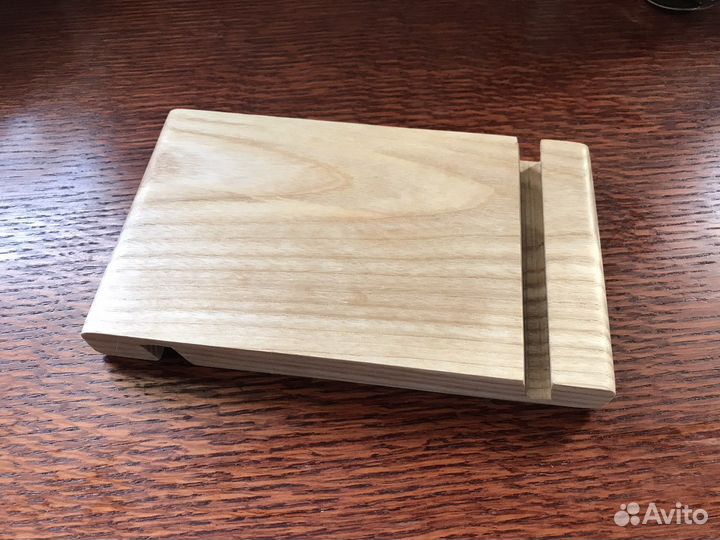 Подставка под планшет, телефон (натур ясень)