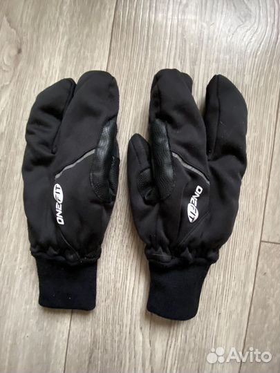 Перчатки лобстеры зимние лыжные
