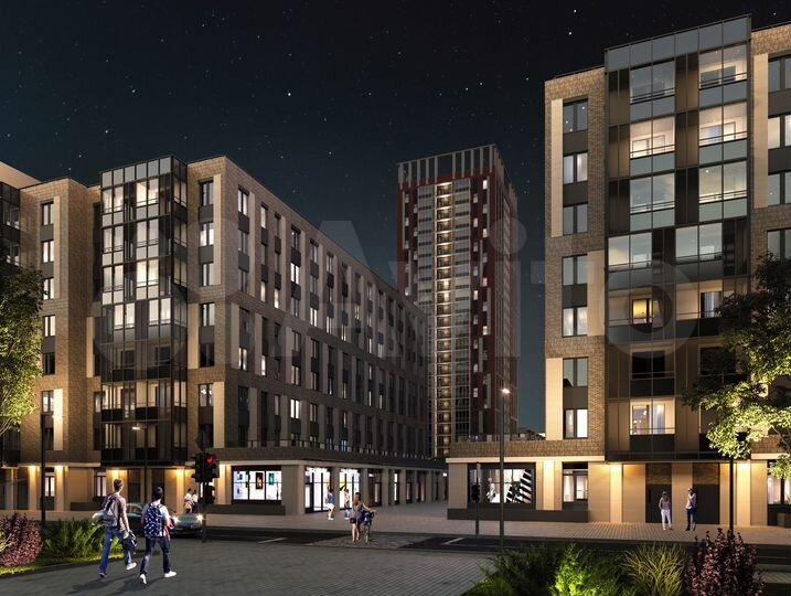 3-к. квартира, 83,6 м², 6/8 эт.