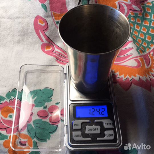 Стакан серебряный