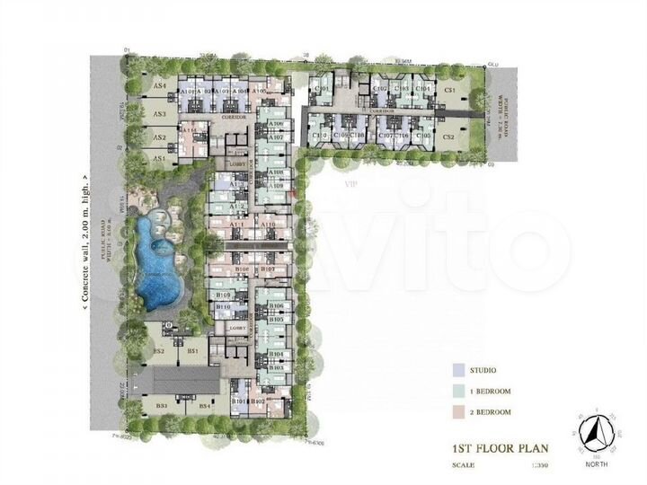 1-к. квартира, 35,4 м² (Таиланд)