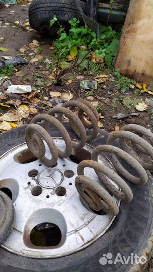 Пружина усиленная задняя mercedes vito 638