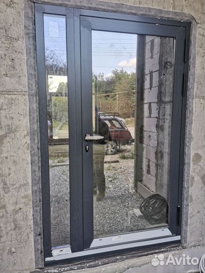 Штульповая дверь пвх