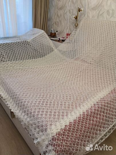 Тюль на шторной ленте 400х280