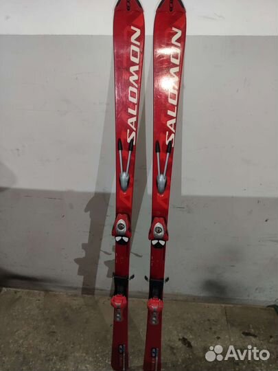 Горные лыжи Sаlomon и ботинки Rossignol