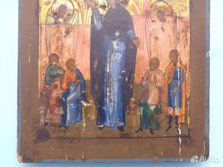 Скорбящая Пресвятая Богородица. 19 век. Россия