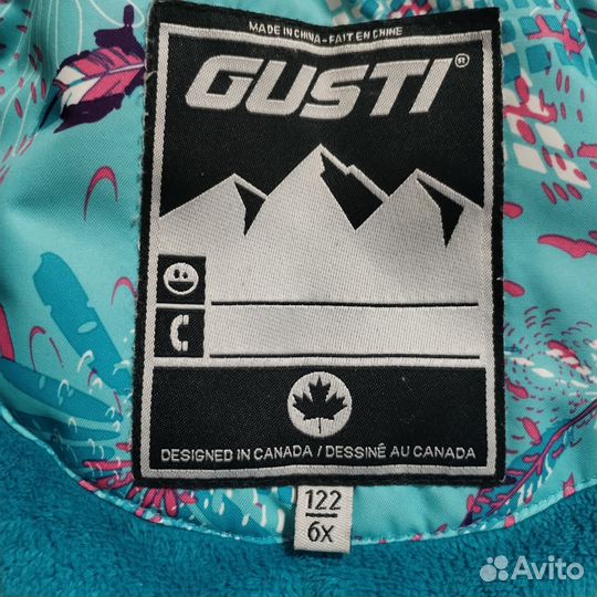 Зимний костюм для девочки 122