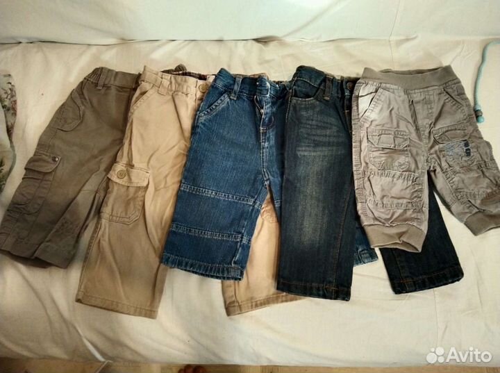 Шорты-бриджы джинсовые для мальчика