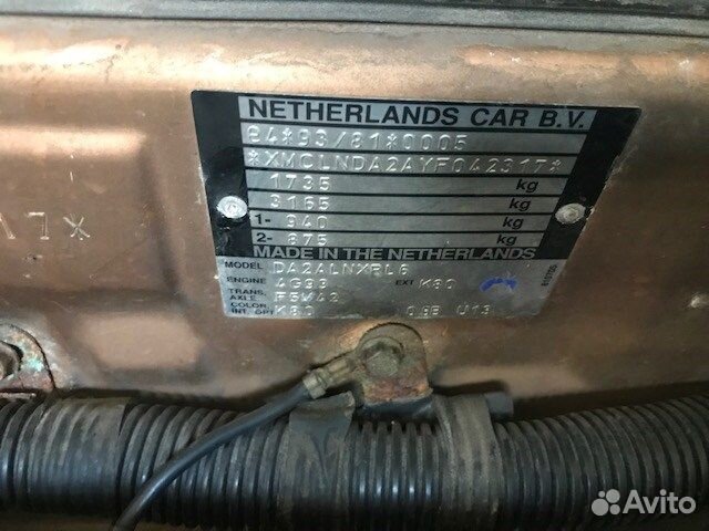 Разбор на запчасти Mitsubishi Carisma