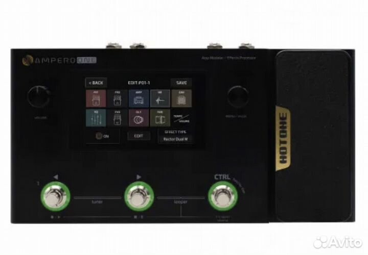 Гитарный процессор эффектов hotone Ampero One