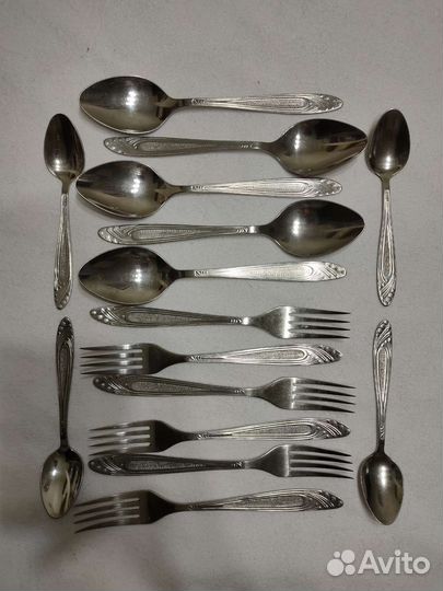 Набор вилок и ложек СССР