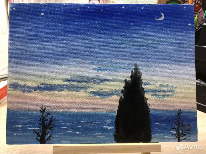 Картина «Весенний вечер