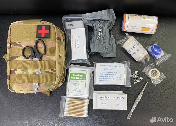 Аптечка тактическая в сборе военная