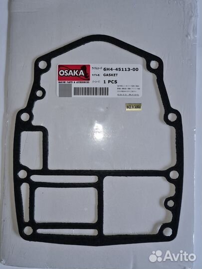 Прокладка под блок Yamaha 40-50 6H4-45113-00