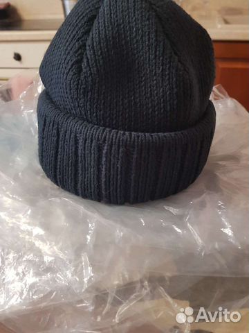Мужская шапка. Очень плотный трикотаж