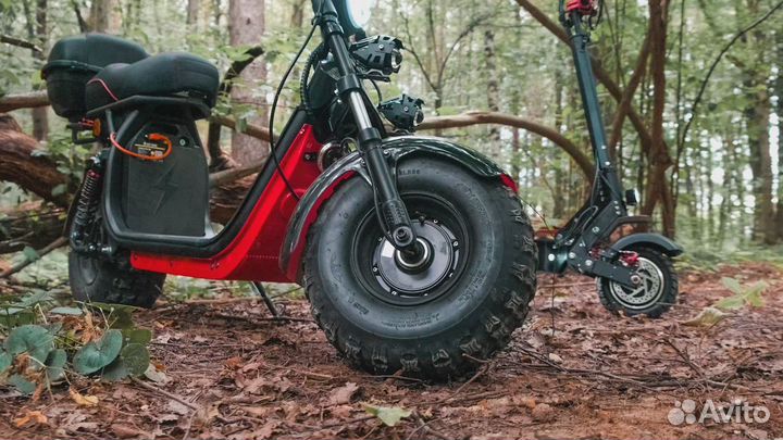 Электроскутер White Siberia 2WD 4000W